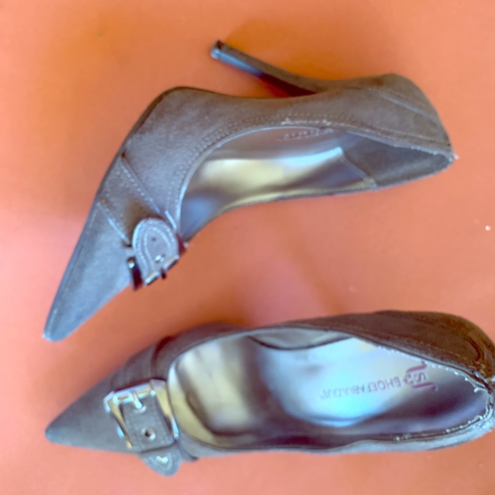 Shoe Fabulous Grey stiletto heels
